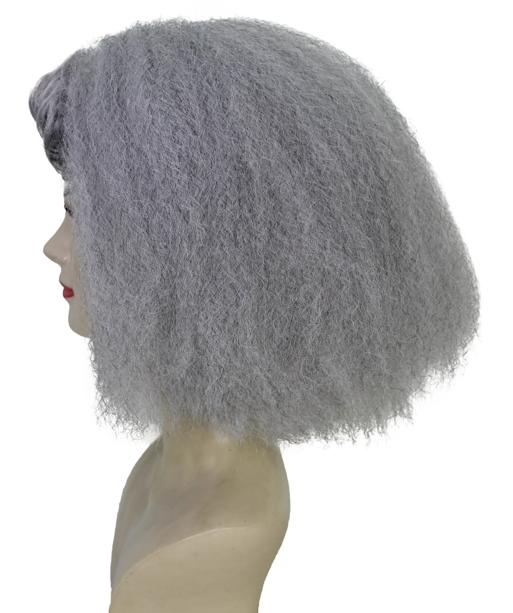 HPO Adult Women's Dramatic Drag Queen Textured Short Wig I Multiple Color Options I Flame-retardant Synthetic Fiber