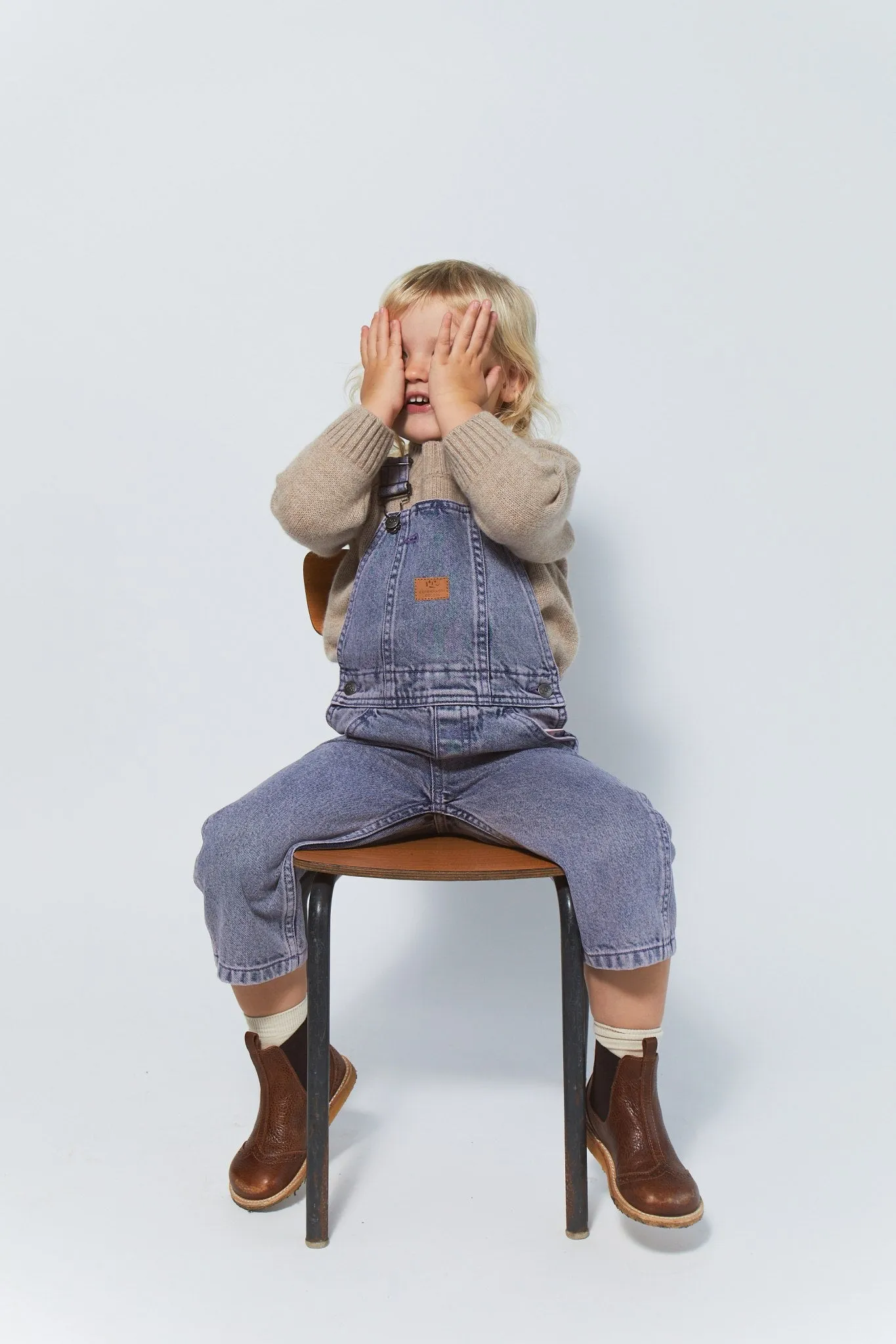ORGANIC OVERALLS - LAVENDER DYED