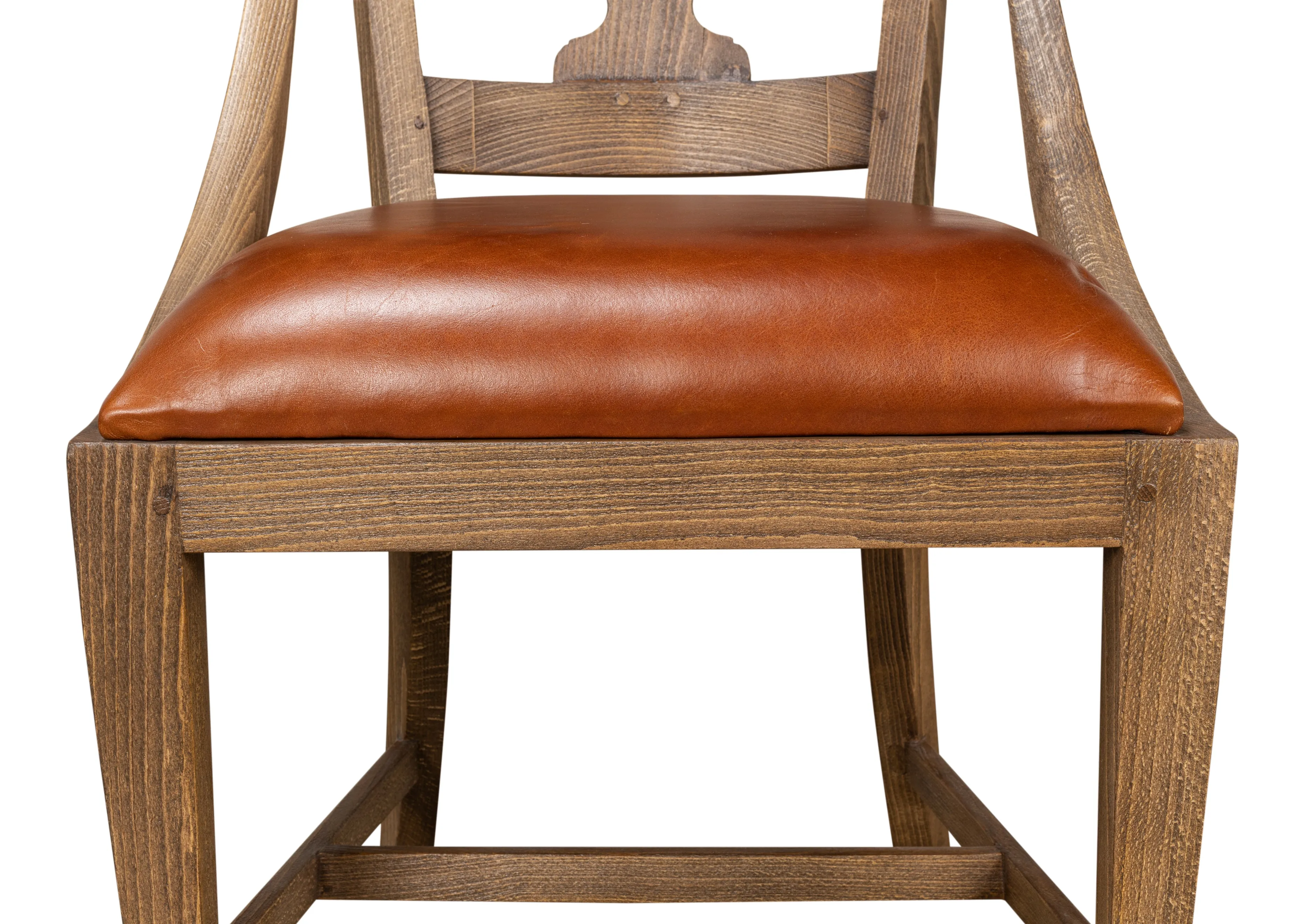 Sarreid - Fireside Vineyards Dining Chair Husk - Brown - Traditional - set of 2